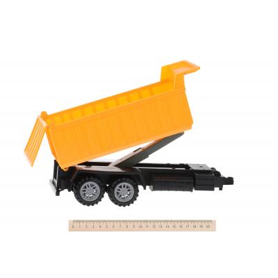 Спецтехніка Same Toy инерционный Super Combination Самосвал желтый с прицепом (98-87Ut-2) - изображение 3