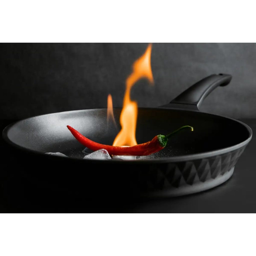 Сковорода Pepper Black Ice 28x5 см PR-6006 (110809) - зображення 3