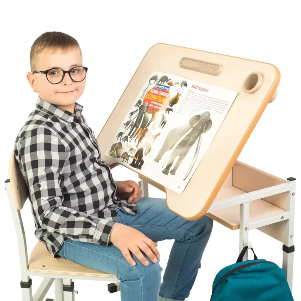 Парта зі стільцем Sector Сопрано жовтий трансформер (Сопрано жовтий) - зображення 12