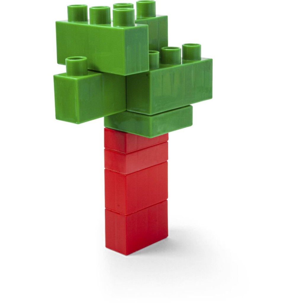 Конструктор Wader Kids Blocks 70 елементів в банці (41295) - зображення 4