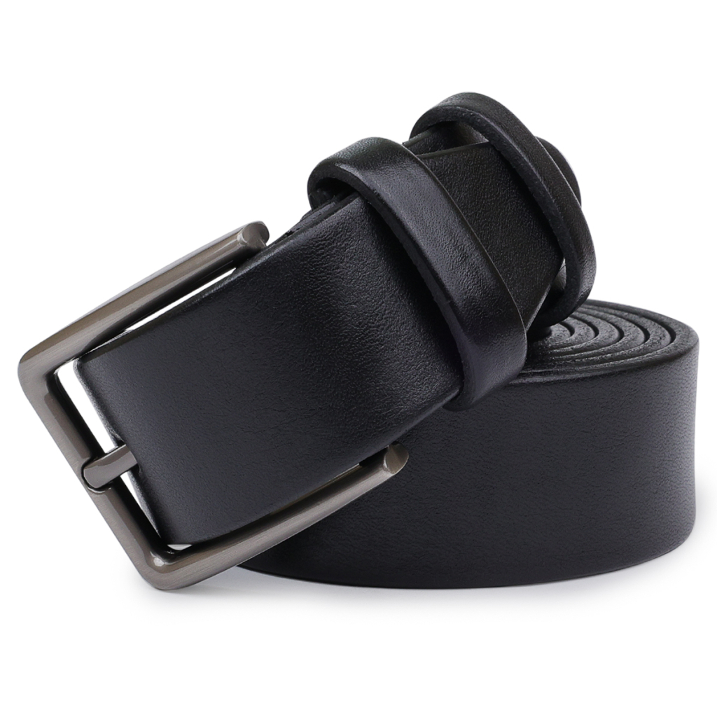 Ремінь Vintage Чоловічий шкіряний Чорний (20700) - зображення 5