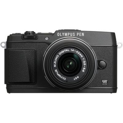 Цифровий фотоапарат Olympus E-P5 14-42 mm Kit black (V204051BE000) - зображення 1