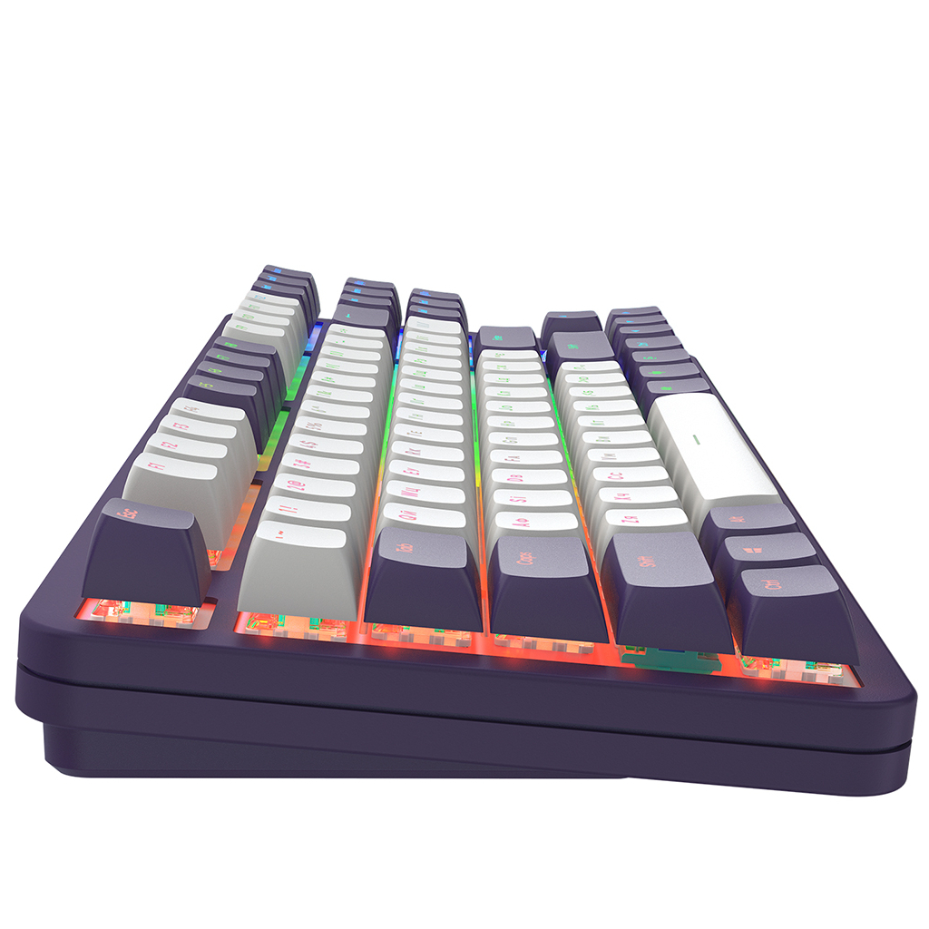Клавіатура Dark Project ALU87 ABS RGB Mech G3MS Sapphire USB Violet (DPKB_VIOLET_87_ANSI_UA) - зображення 7