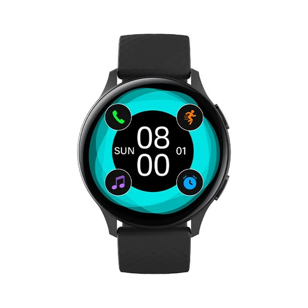 Смарт-годинник iMiki KW66pro Black Silicone Strap - зображення 2