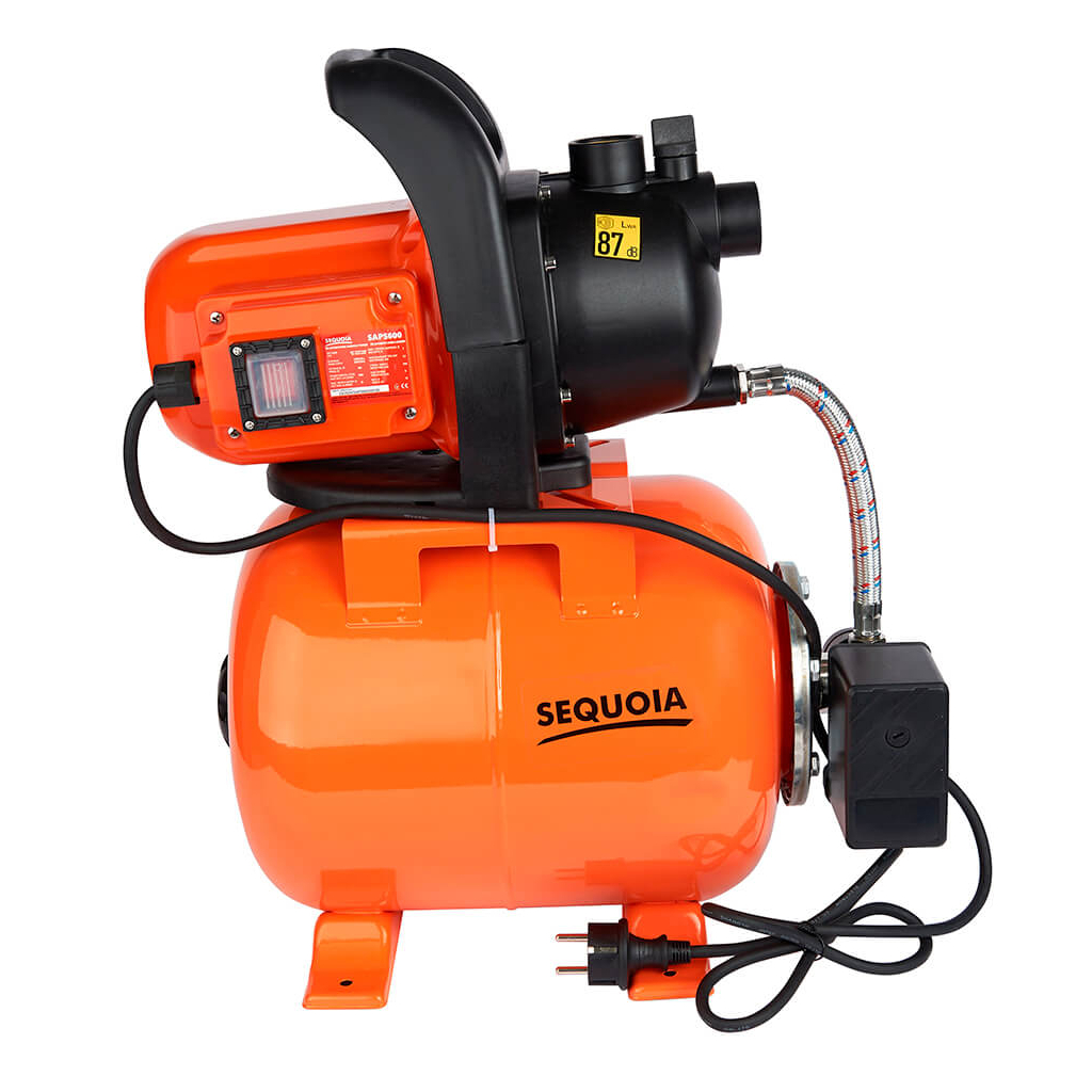 Насосна станція SEQUOIA 0.6 кВт, для чистої води, 3000 л/год, вага 10 кг (SAPS600) - зображення 2