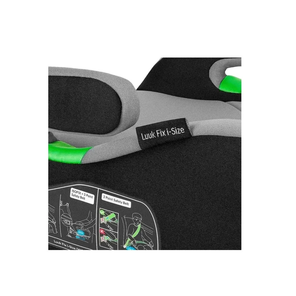 Автокрісло-бустер Lionelo Luuk 15-36 кг Сірий (LO-LUUK GREY) - зображення 5