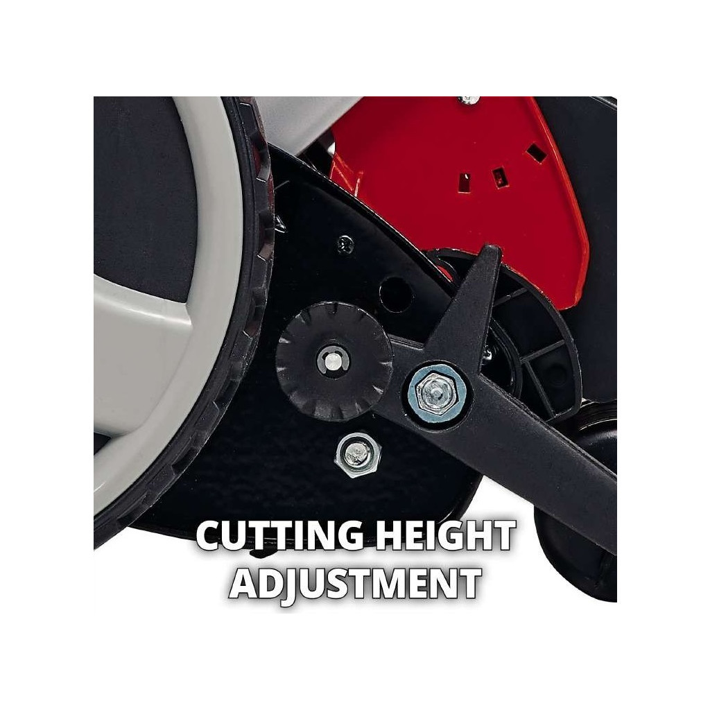 Газонокосарка Einhell GE-HM 18/38 Li - Solo, 18В, PXC, 38 см, 45 л, 14-38 мм, 10.5 кг (без АКБ і ЗП) (3414200) - изображение 5