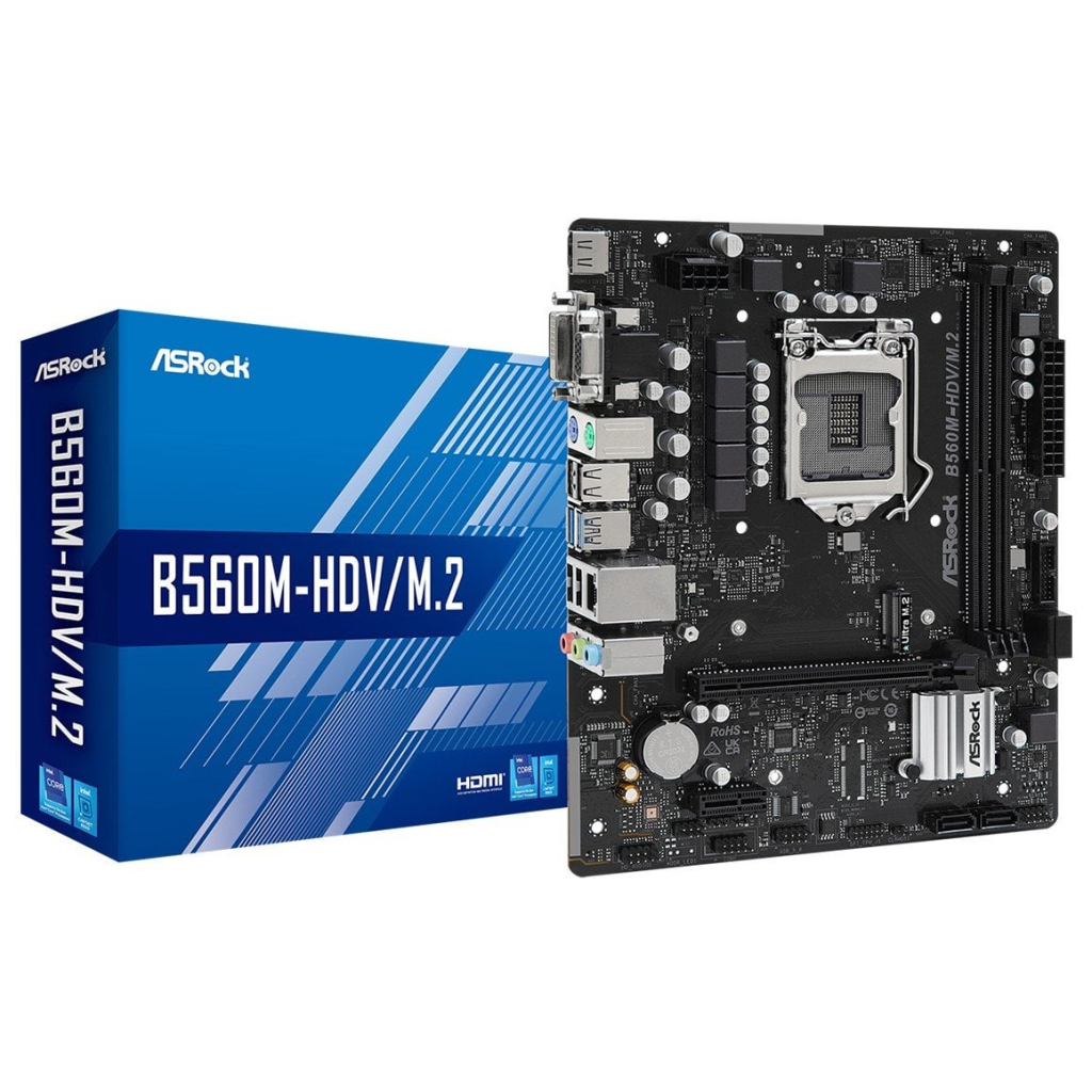 Материнська плата ASRock B560M-HDV/M.2 - зображення 2