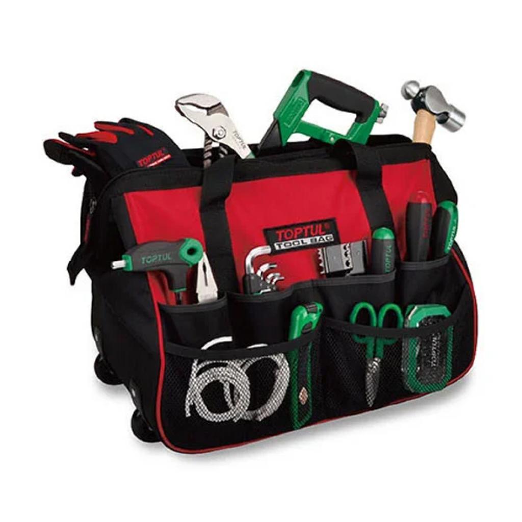 Сумка для інструмента Toptul з колесами і телескопічною ручкою 530x270x320 (PBW-053A) - зображення 2
