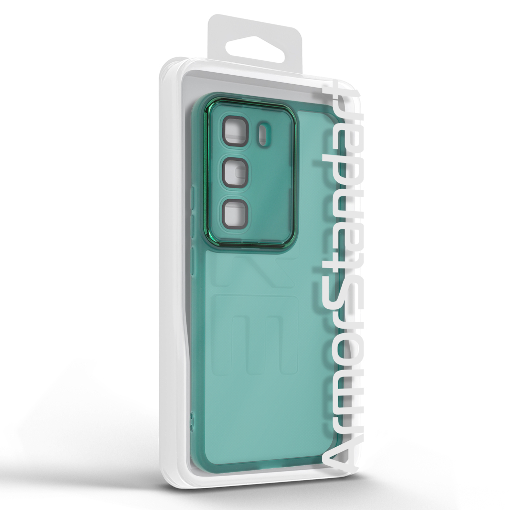 Чохол до мобільного телефона Armorstandart Shade Infinix Hot 60 Pro Plus 4G Dark Green (ARM88689) - зображення 3