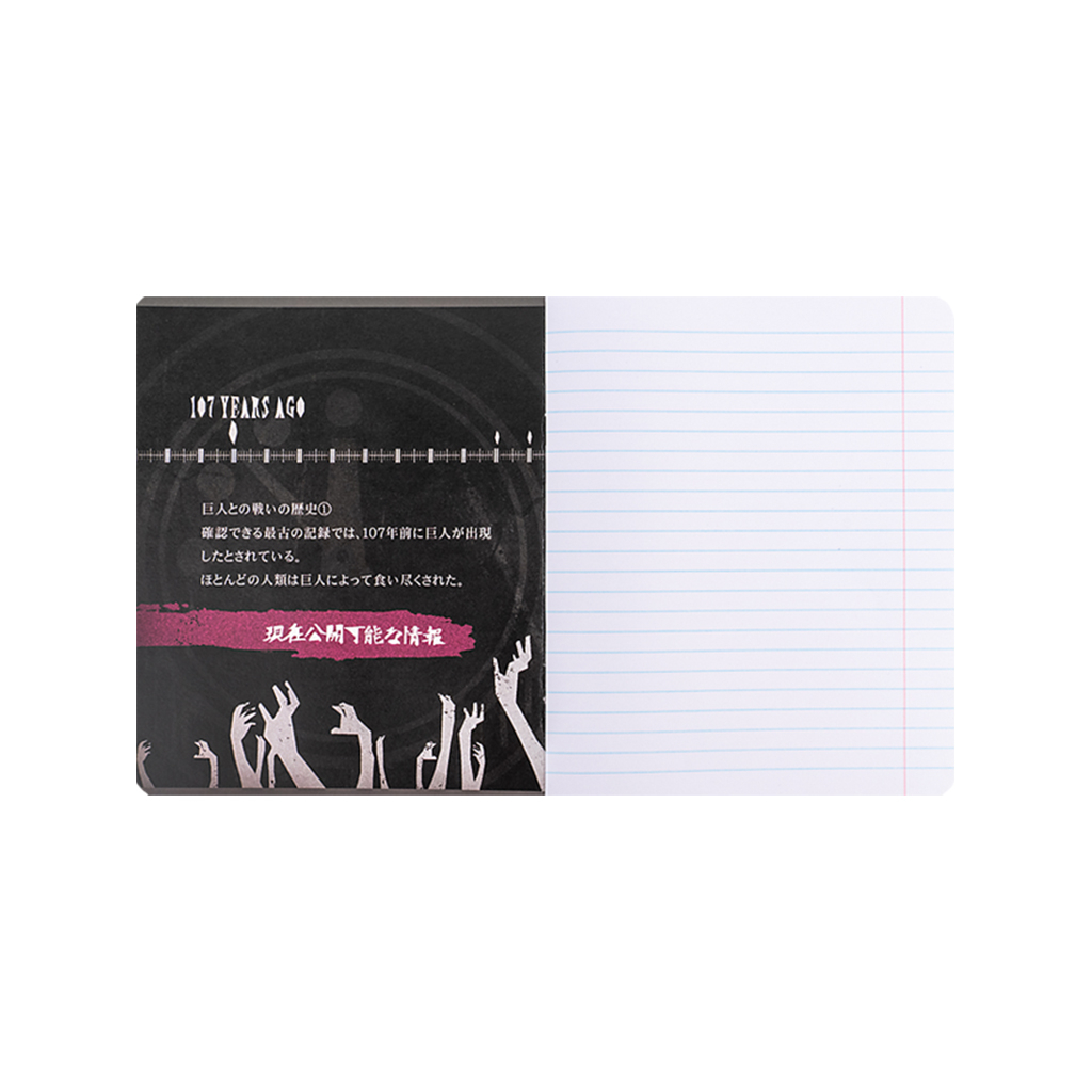 Зошит Kite Attack on Titan, 12 аркушів, лінія (AT24-234) - зображення 2