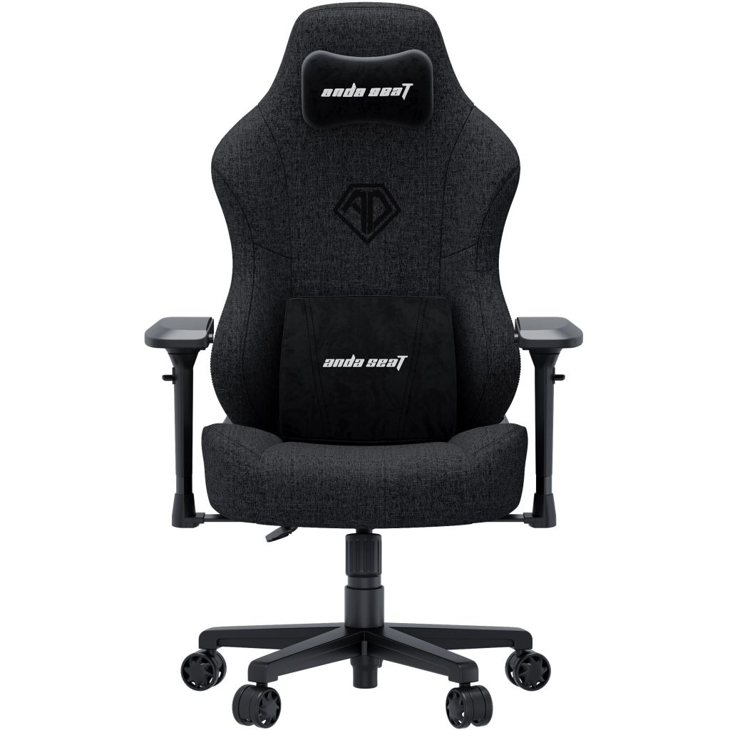 Крісло ігрове Anda Seat Phantom 3 Pro Fabric Size L Dark Gray (AD18YC-06-GB-F) - зображення 2