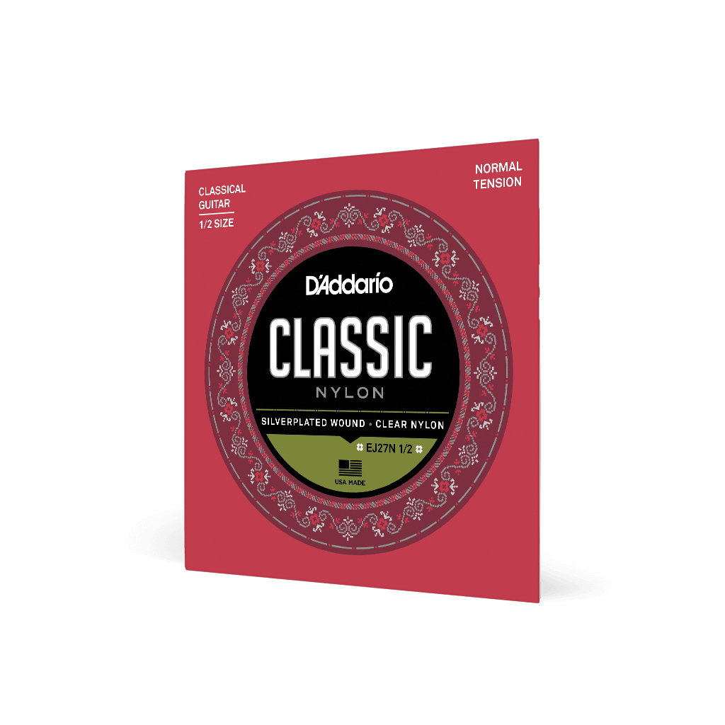 Струни для гітари D'Addario Student Classics Normal Tension 1/2 (EJ27N 1/2) - зображення 2