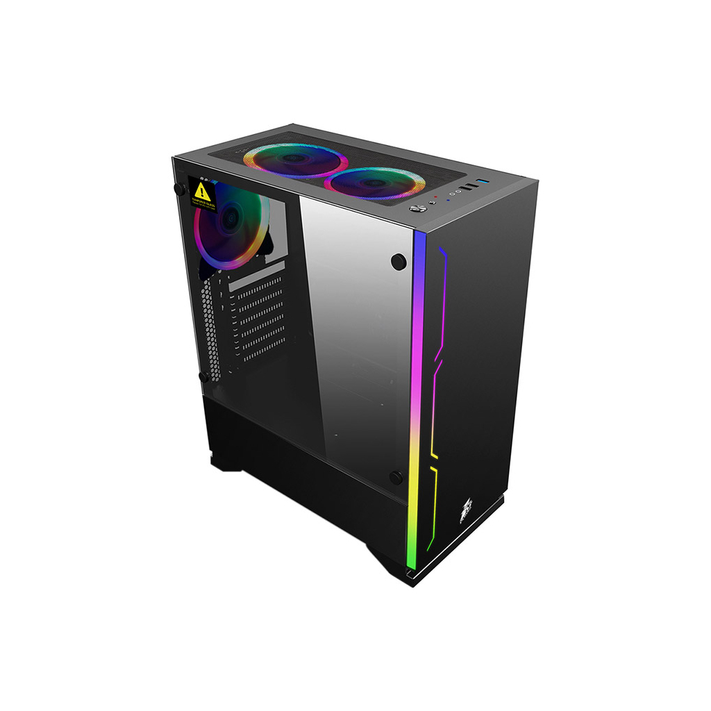 Корпус 1stPlayer B6-3R1-BK - зображення 1