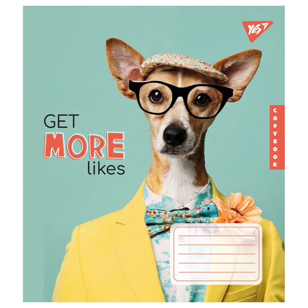 Зошит Yes Get more likes 36 аркушів лінія (767351) - зображення 5