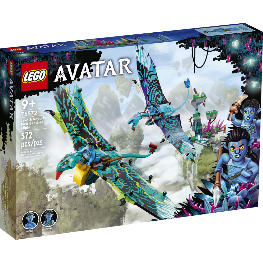 Конструктор LEGO Avatar Перший політ Джейка і Нейтірі на Банши 572 деталі (75572) - зображення 1