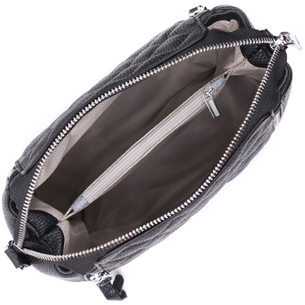 Сумка Vintage З натуральної шкіри Чорна (22667) - зображення 9