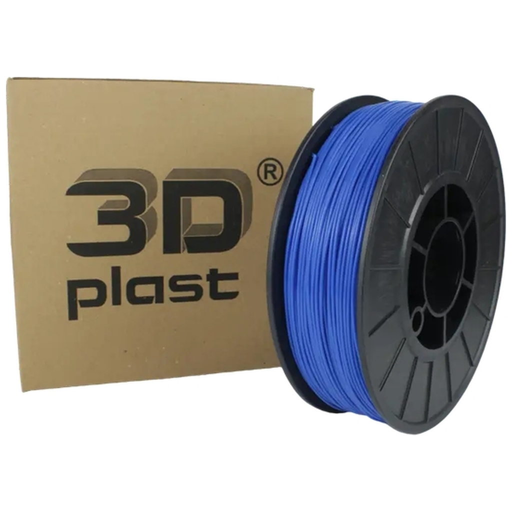Пластик для 3D-принтера 3Dplast PETG 1.75мм, 0.85кг, blue (3DPTG17508BL) - зображення 1