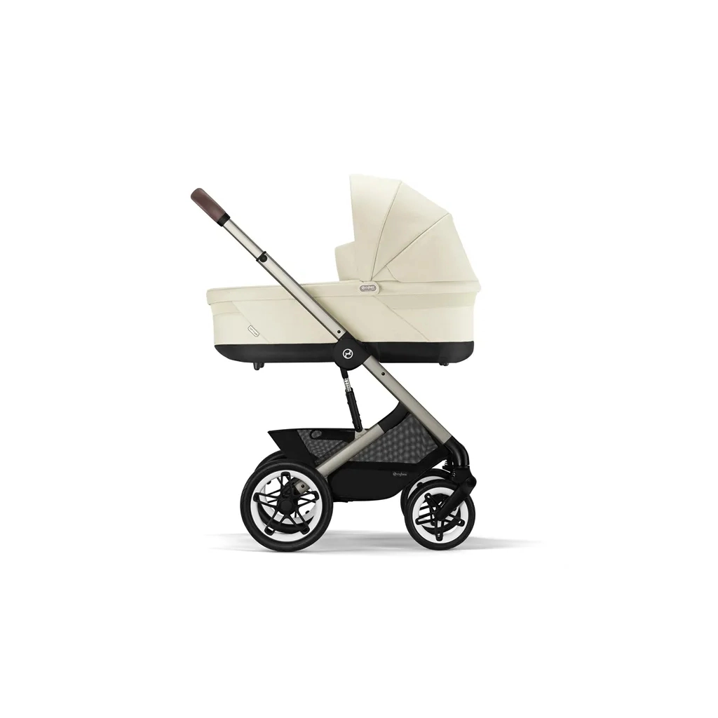 Коляска Cybex Talos S Lux TPE Seashell Beige (з бампером) (522002605) - зображення 8