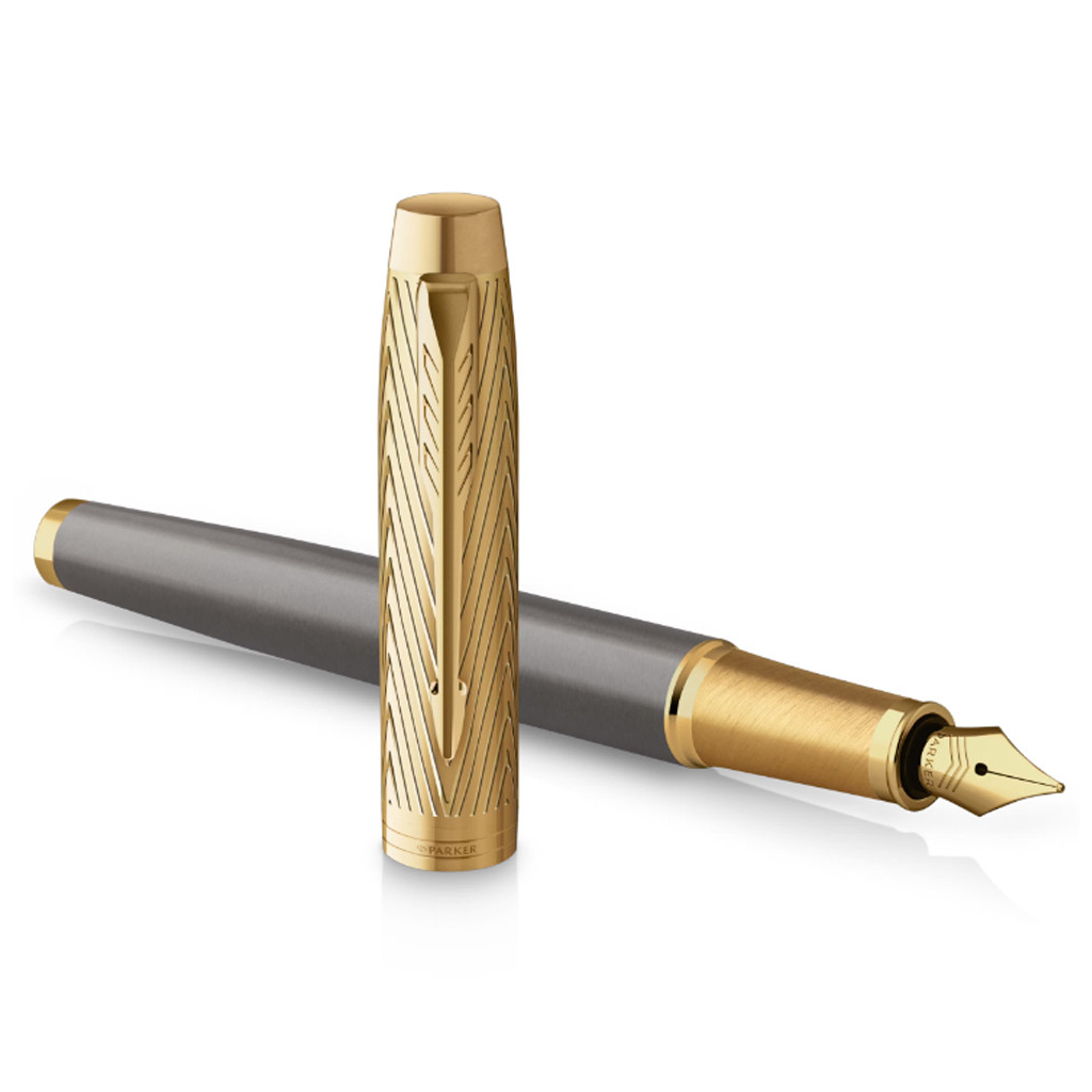 Ручка пір'яна Parker IM 17 Premium SE Pioneers GT FP F (25 511) - зображення 3
