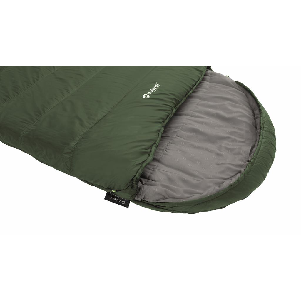 Спальний мішок Outwell Canella Supreme -1C Forest Green Left (928834) - зображення 5