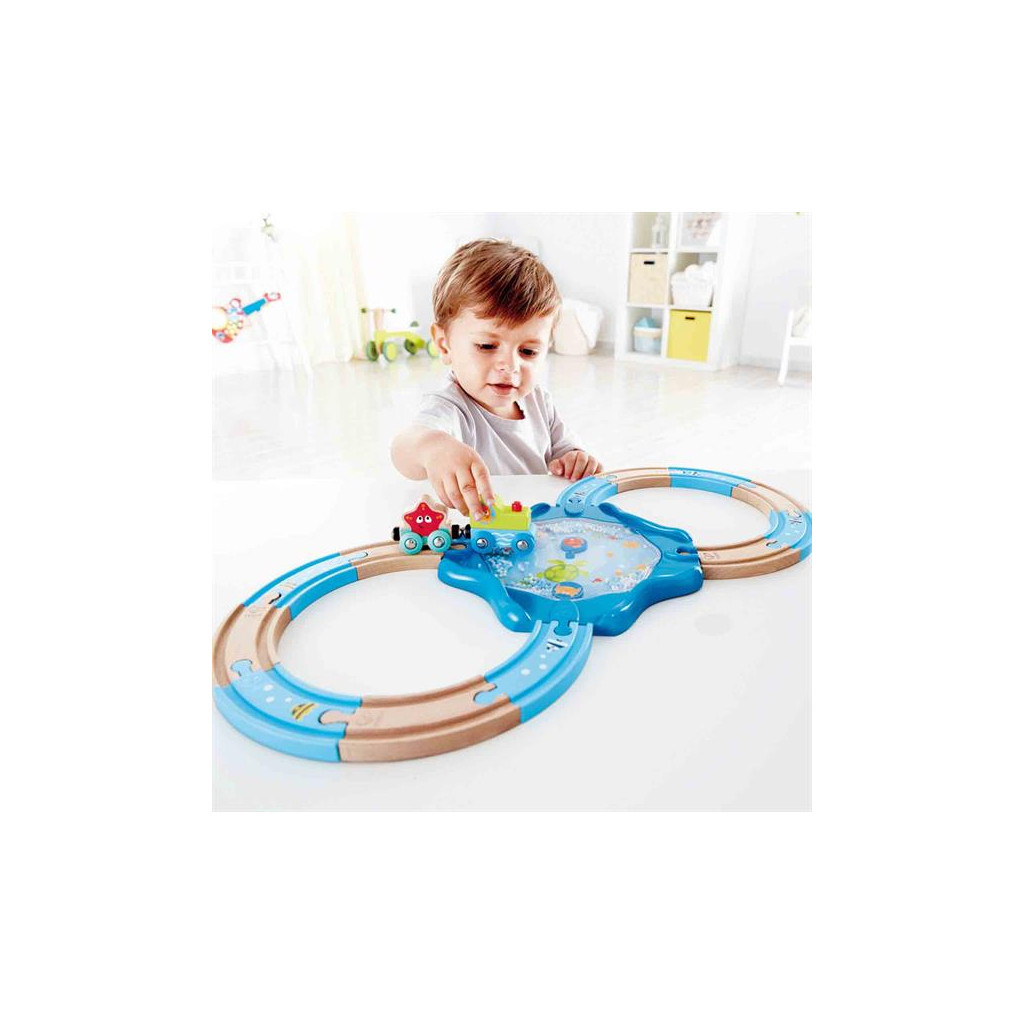 Залізниця Hape Підводний світ 15 елементів (E3827) - зображення 7