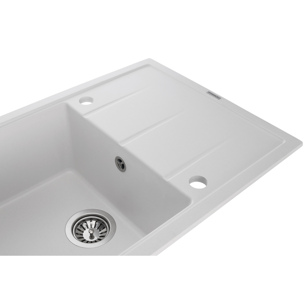 Мийка кухонна GRANADO Blanos white (gr2505) - зображення 4