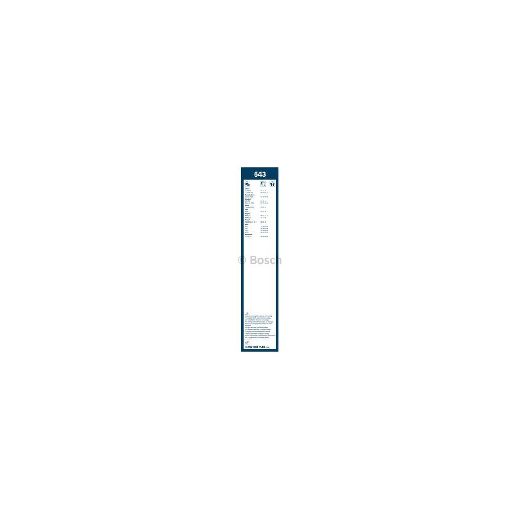 Щітка склоочисника Bosch 3 397 001 543 - зображення 3
