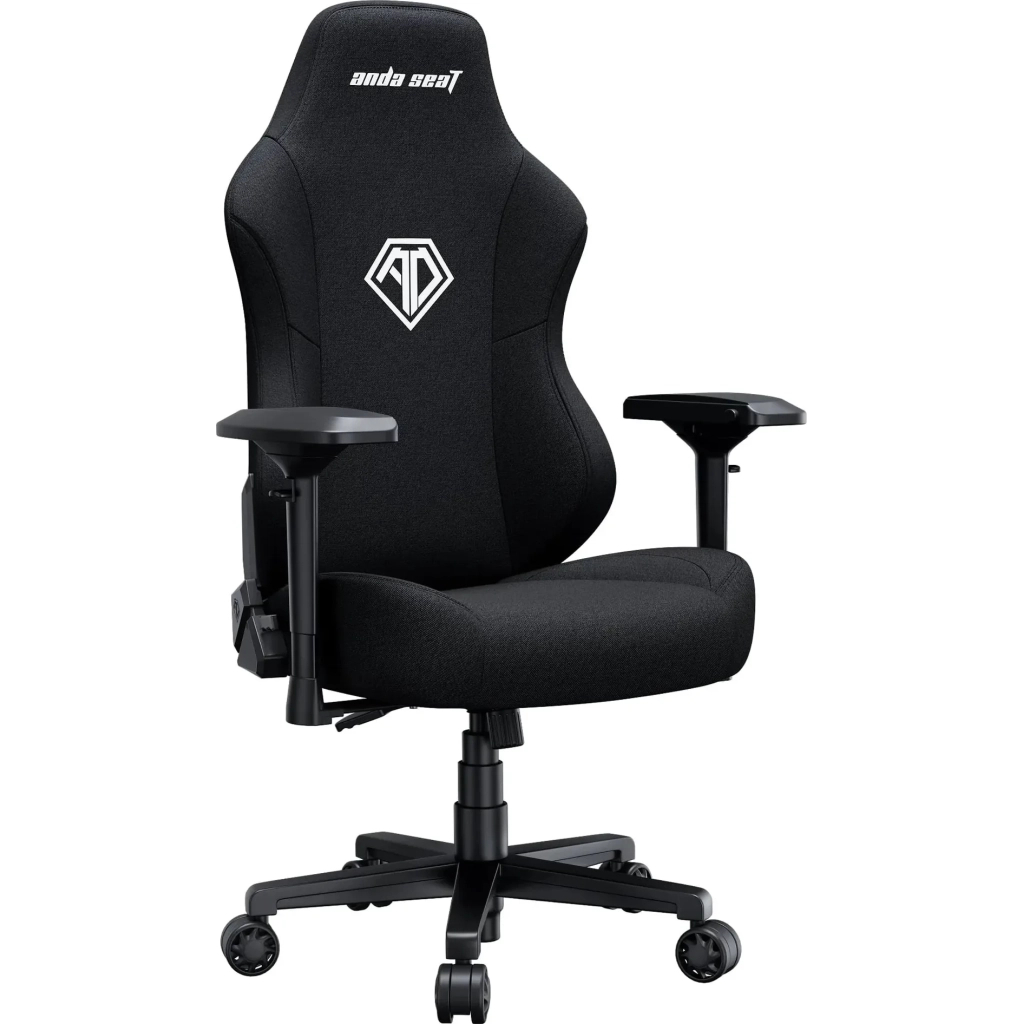 Крісло ігрове Anda Seat Phantom 3 Pro Fabric Size L Black (AD18YC-06-B-F) - зображення 3