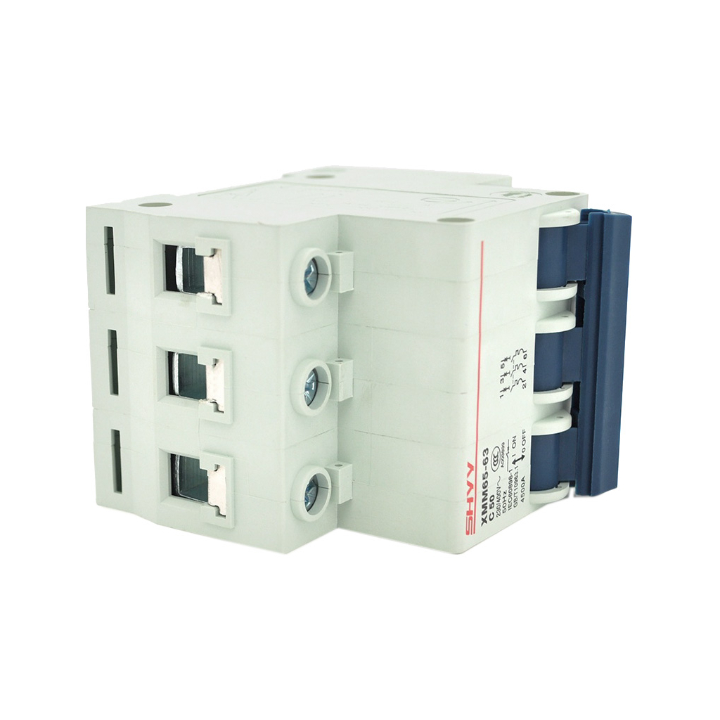 Автоматичний вимикач Voltronic 3P C50, 230/400V (XMM65-63 3P C50) - зображення 2