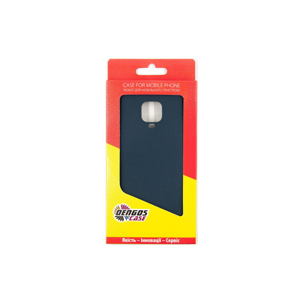 Чохол до мобільного телефона Dengos Carbon Xiaomi Redmi Note 9s, blue (DG-TPU-CRBN-93) (DG-TPU-CRBN-93) - зображення 4