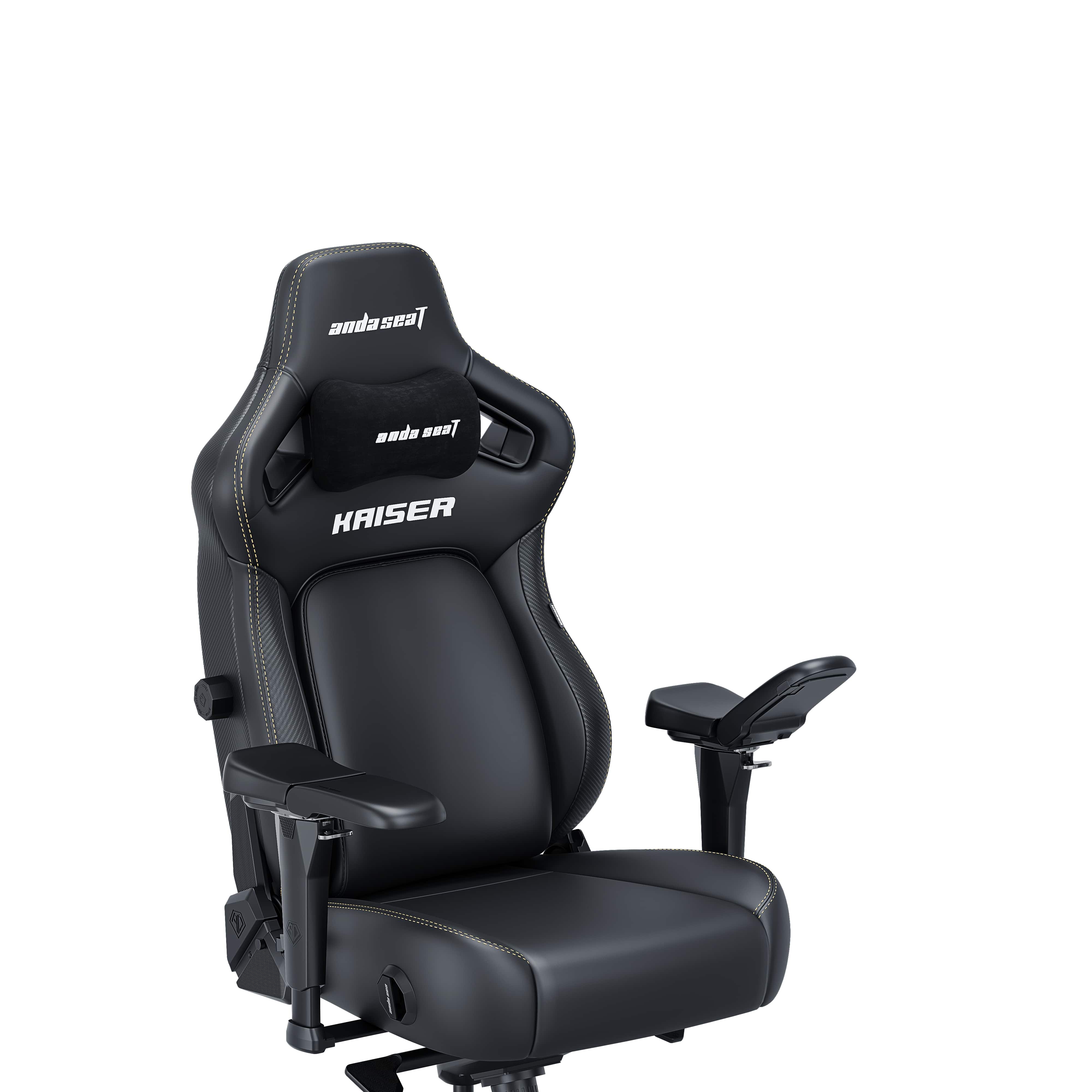 Крісло для геймерів Anda Seat Kaiser 4 Size L Black Premium PVC (AD12YDDC-L-20-B-PV/C) - зображення 5