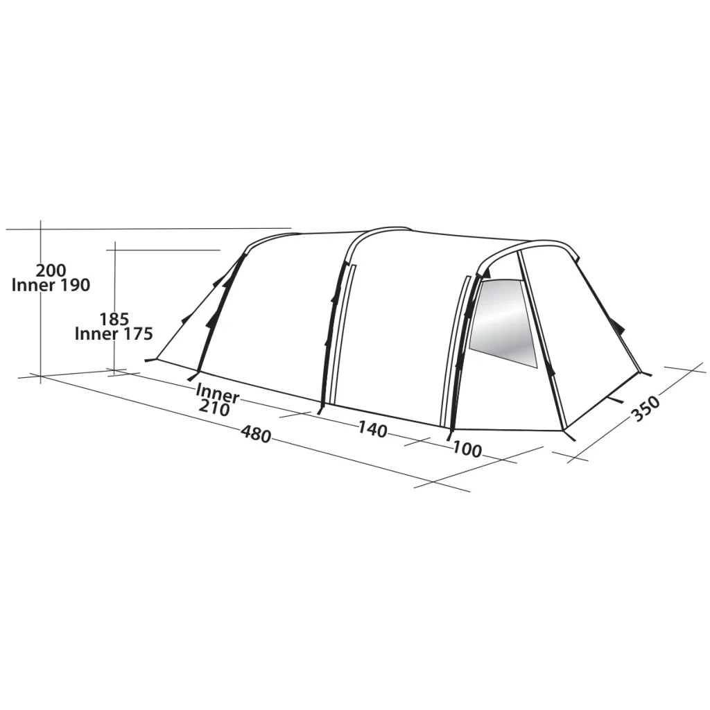 Намет Easy Camp Huntsville 600 Green/Grey (929578) - зображення 9