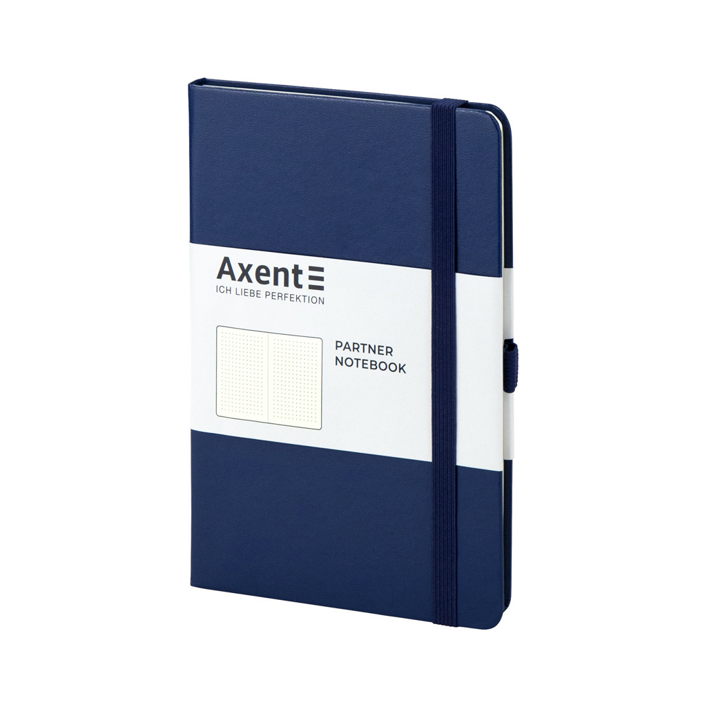 Книга записна Axent Partner 125х195 мм в точку 96 аркушів Синя (8306-02-A) - зображення 2