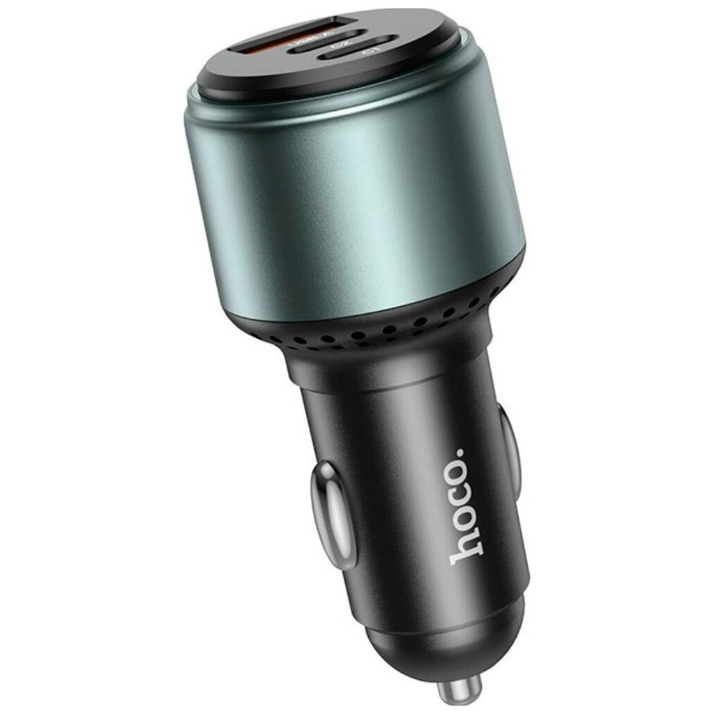 Зарядний пристрій HOCO NZ9 USB-A/Type-C Black (6931474795113) - зображення 2