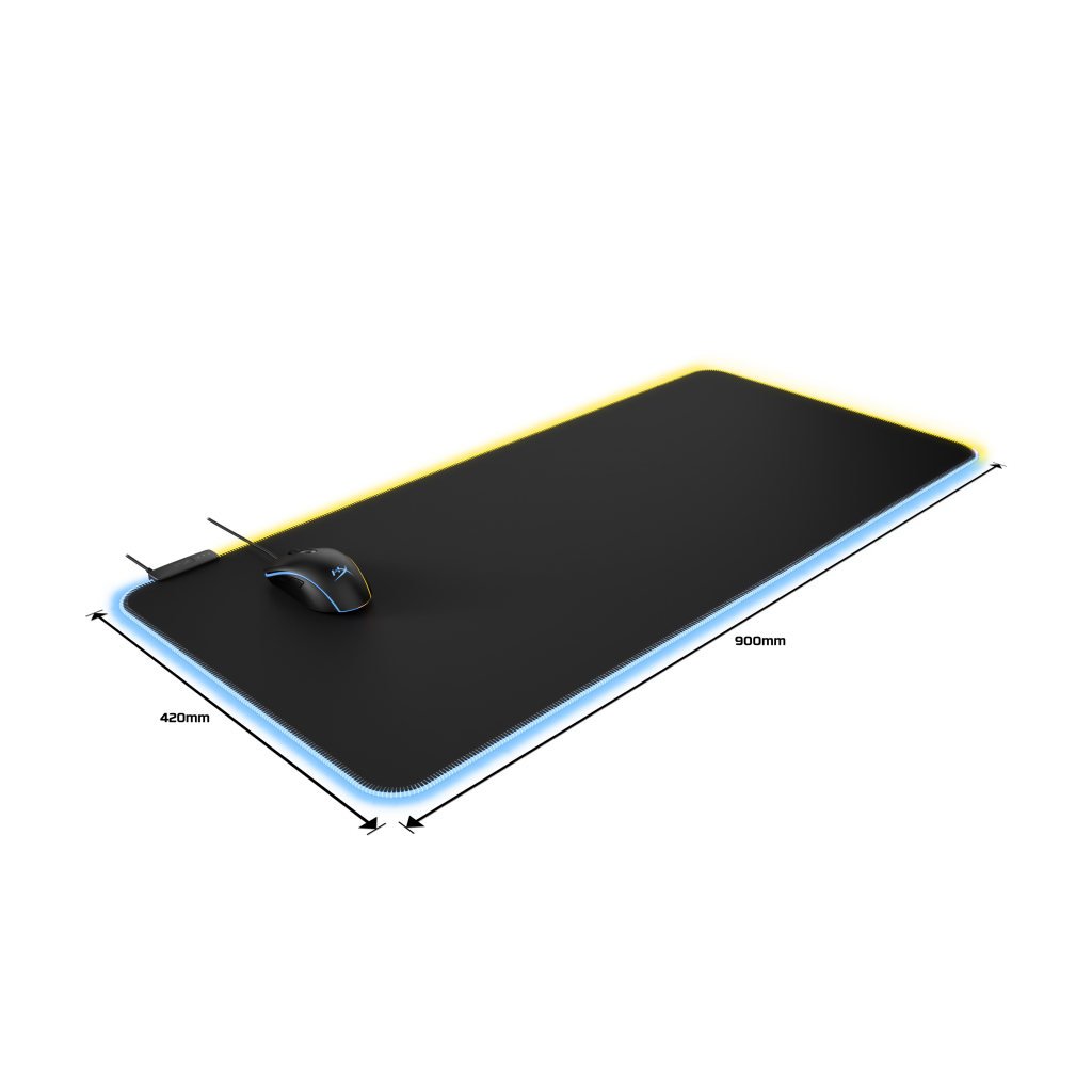 Килимок для мишки HyperX Pulsefire Mat RGB (4S7T2AA) - зображення 5