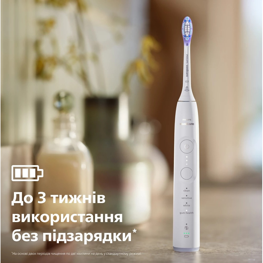 Електрична зубна щітка Philips HX7420/01 - зображення 8