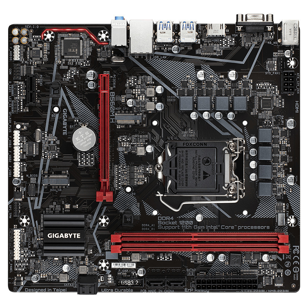Материнська плата GIGABYTE B560M H - зображення 1