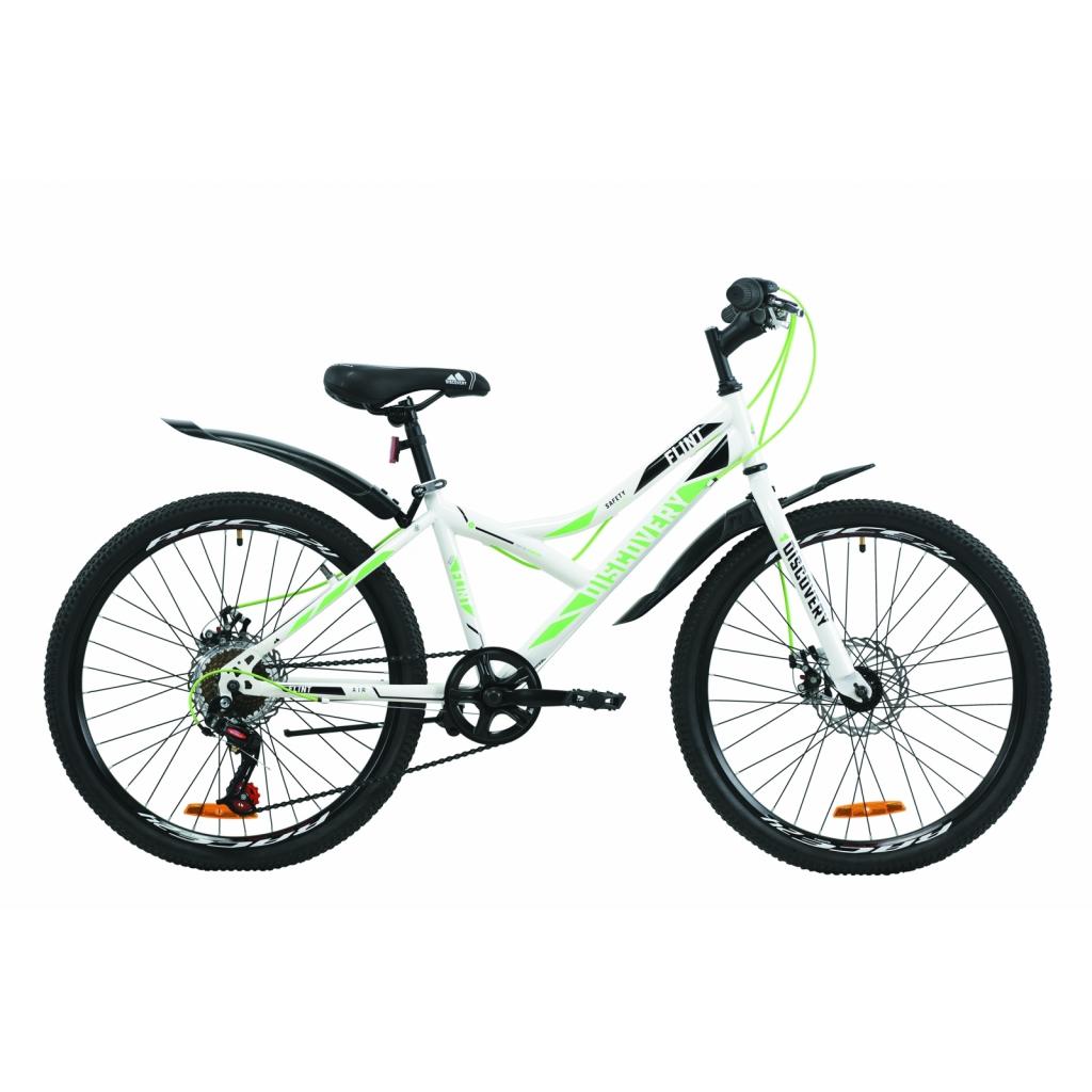 Велосипед Discovery 24" FLINT DD рама-14" St 2020 біло-зелений (OPS-DIS-24-169) - зображення 1