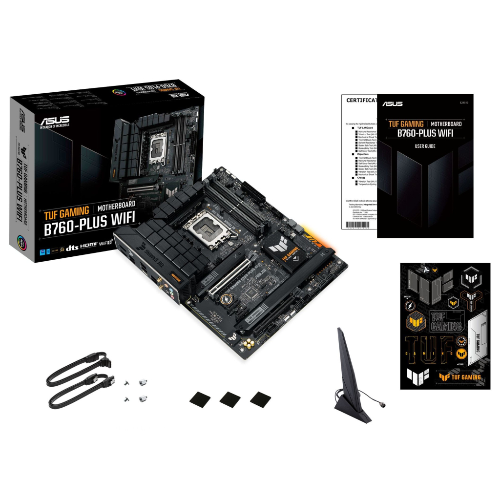 Материнська плата ASUS TUF GAMING B760-PLUS WIFI - зображення 8