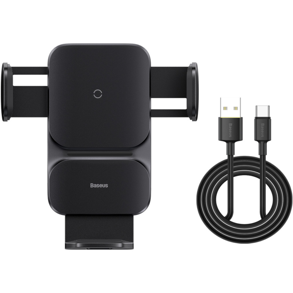 Універсальний автотримач Baseus Wireless Charge QI 15W (CGZX000001) - изображение 7