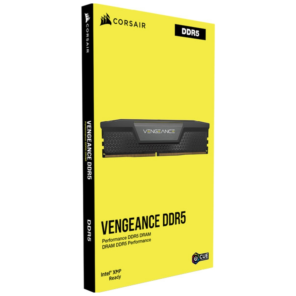 Модуль пам'яті для комп'ютера DDR5 64GB (2x32GB) 6000 MHz Vengeance Black Corsair (CMK64GX5M2B6000C40) - зображення 5