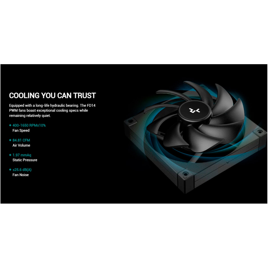 Кулер до корпусу Deepcool FD14 - зображення 10