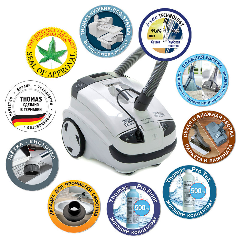 Пилосос Thomas HYGIENE T2 (788544) - изображение 6