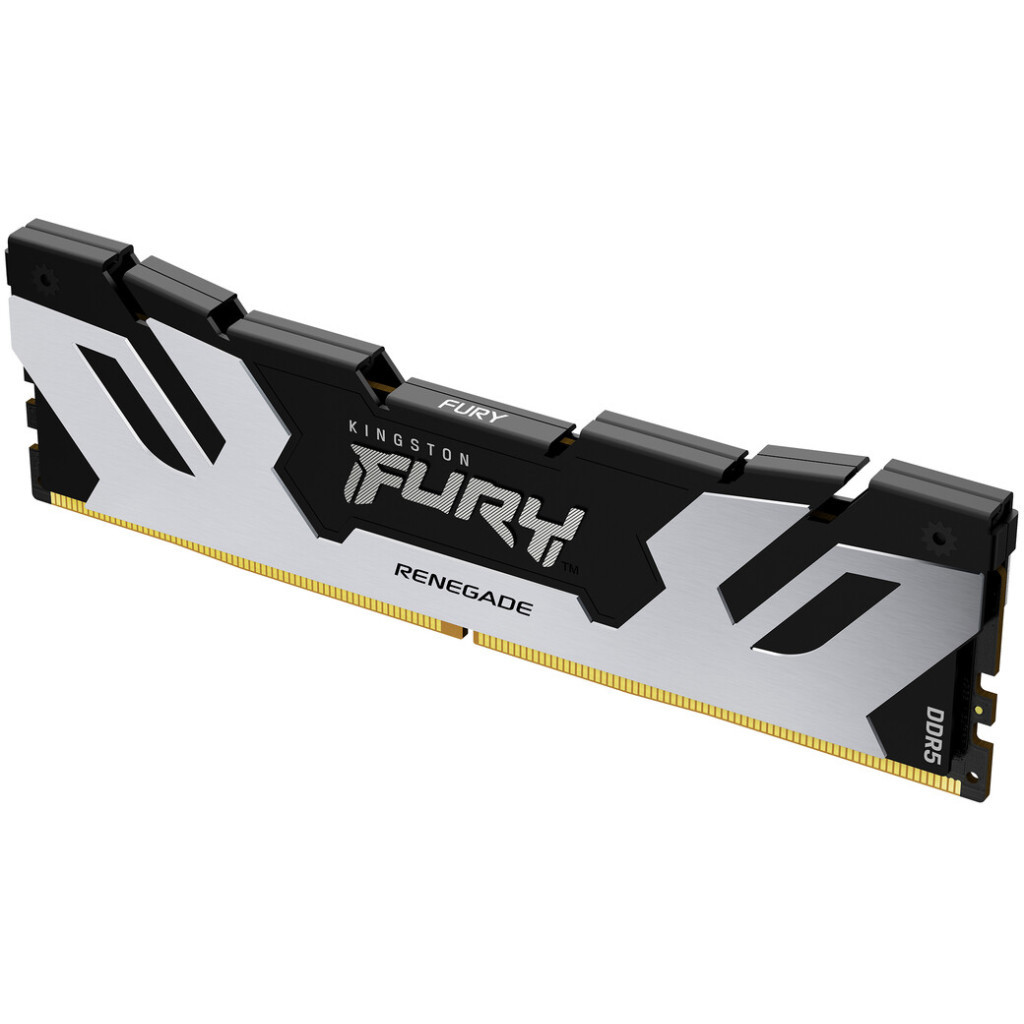 Модуль пам'яті для комп'ютера DDR5 24GB 6400 MHz Renegade Silver XMP Kingston Fury (ex.HyperX) (KF564C32RS-24) - зображення 2