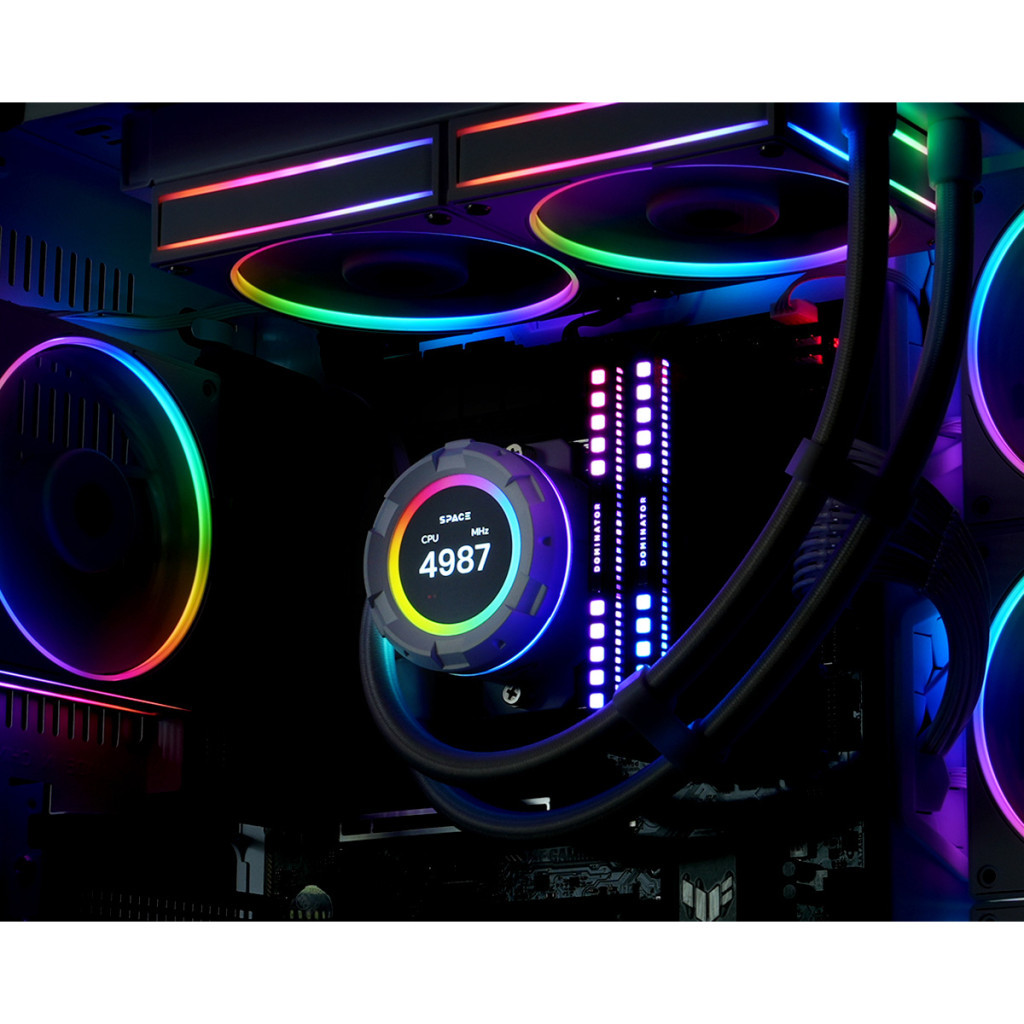 Система рідинного охолодження ID-Cooling SL240 WHITE - зображення 11