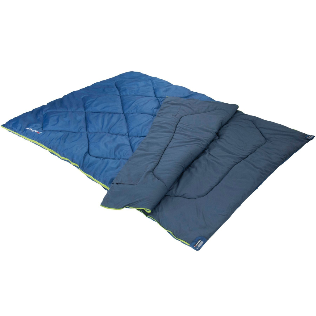 Спальний мішок High Peak Ceduna Duo +14°C Blue/Dark Blue Twin (20031) (929549) - зображення 2