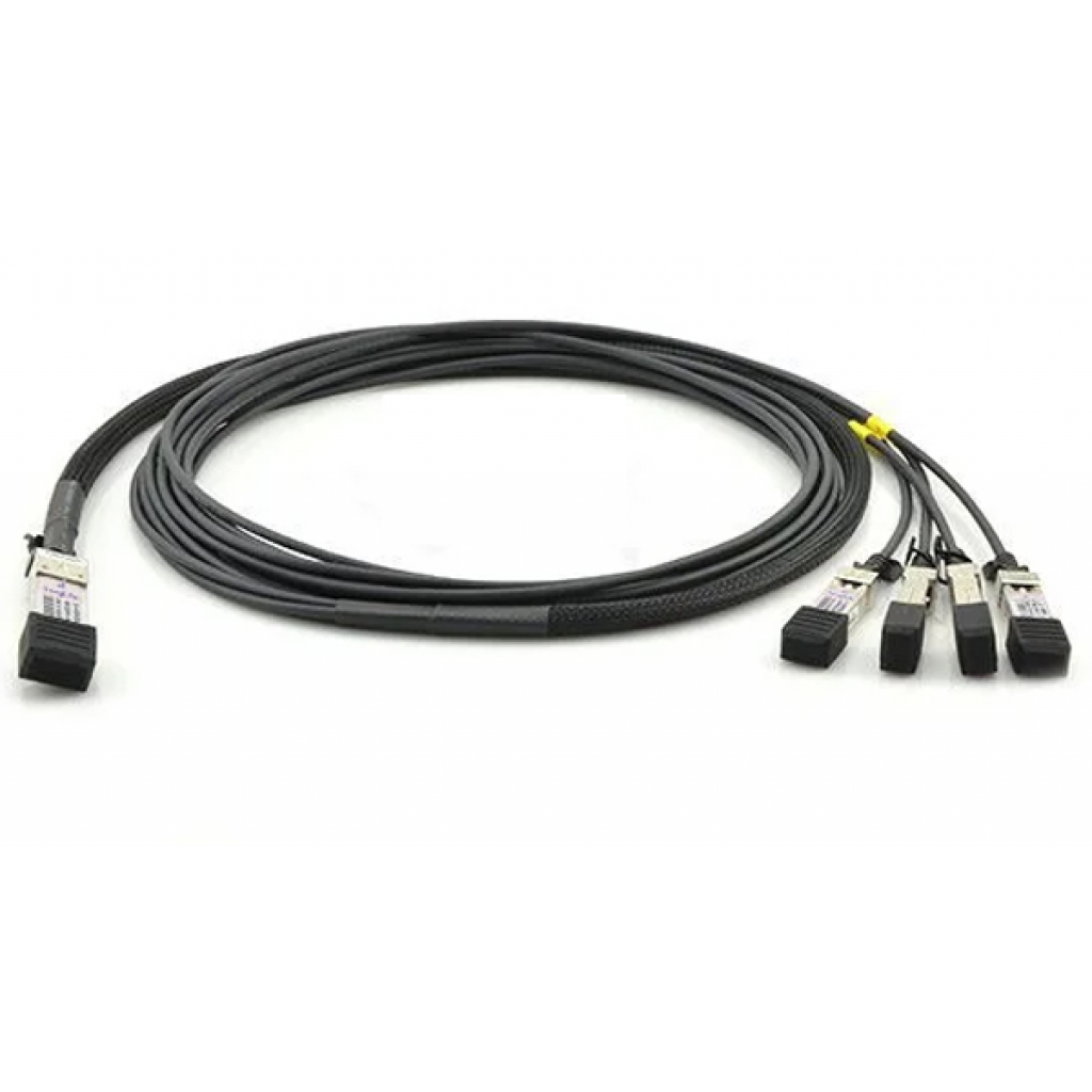 Оптичний патчкорд Alistar QSFP to 4*SFP+ 40G Directly-attached Copper Cable 5M (DAC-QSFP-4SFP+-5M) - изображение 1