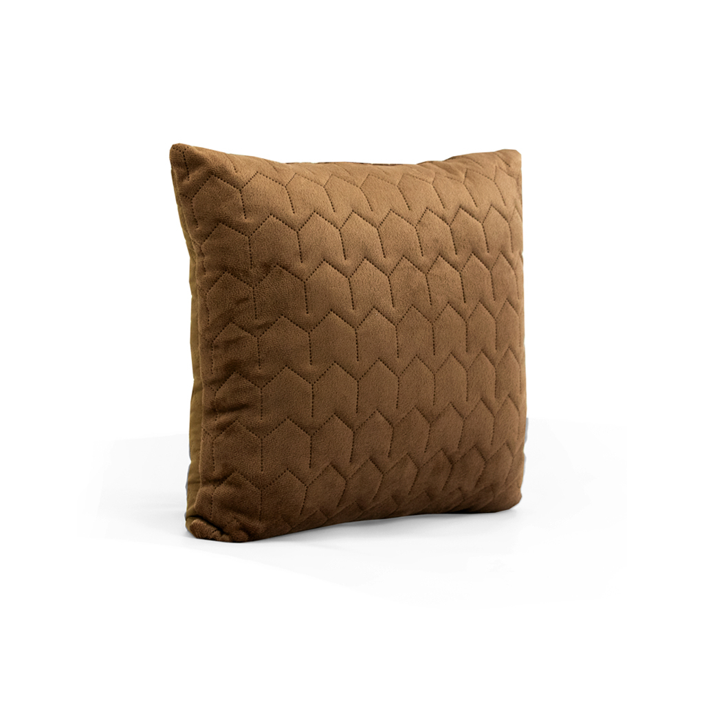 Подушка Руно декоративна Velour Chocolate 40х40 (311.55_Chocolate) - зображення 1