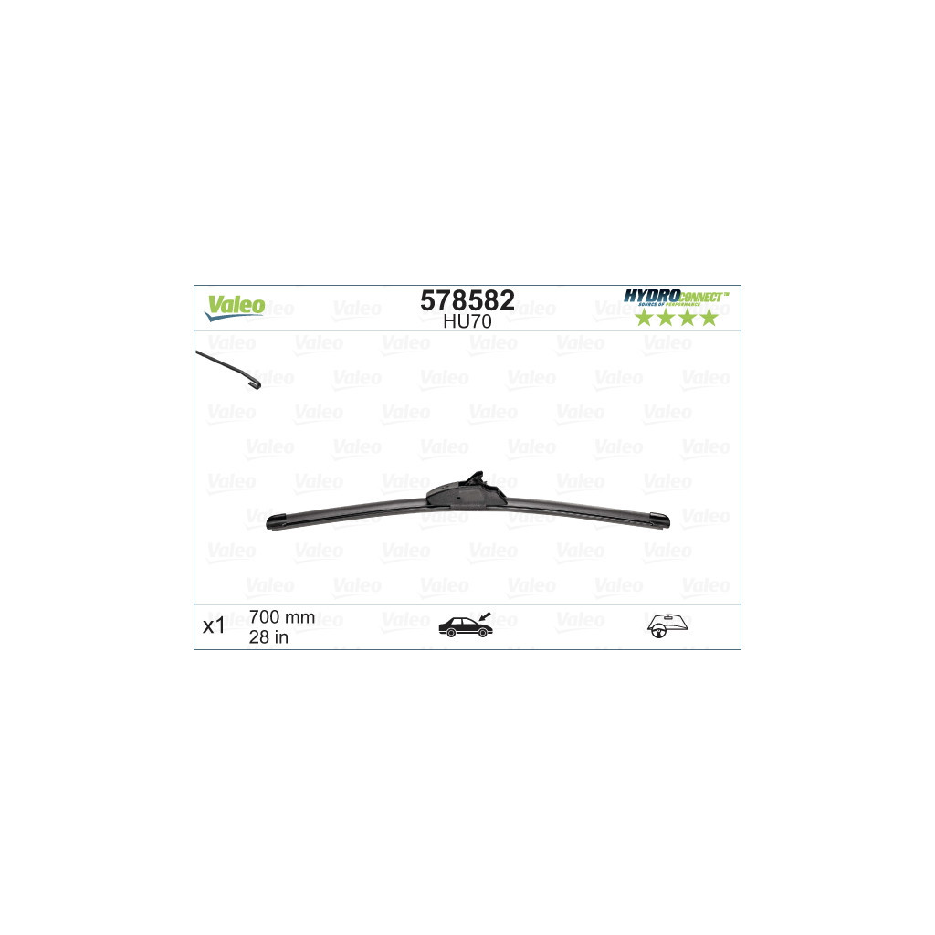 Щітка склоочисника Valeo 578582 - зображення 1